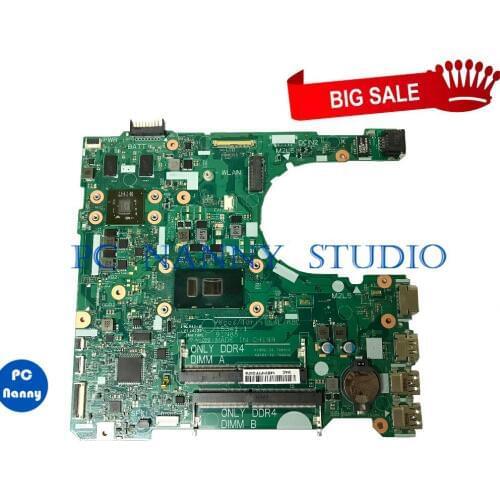 PCNANNY 031T2G 31T2G for DELL 3568 Laptop motherboard i5-7200U DDR4 15341-1 tested