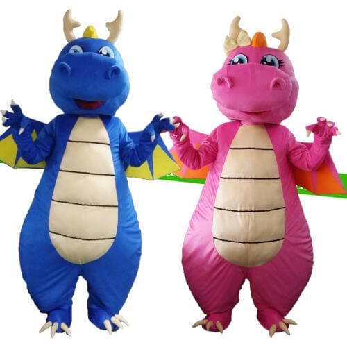 Professional New Dragon Mascot Costume Fancy Costume Cosplay Mascotte for Adults Gift for Halloween Carnival party
