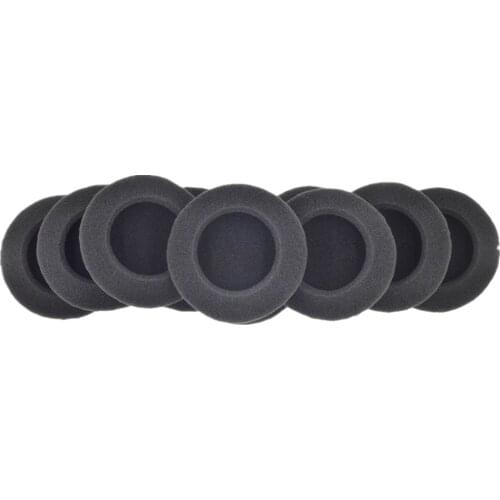 10pcs Ear pads Replacement soft Foam Ear pad 60mm Cushions for Plantronics Audio 310 470 478 628 626 Headphone High Quality
