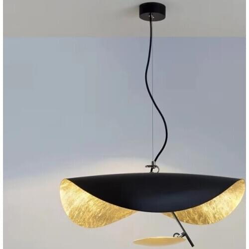 Nordic Pendant Lights Postmodern Minimalist Restaurant Pendant Lamp Antique Metal Hanging Lamp Lighting lampen industrieel