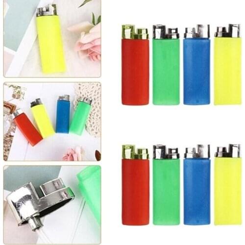 1PCS Kids Funny Party Trick Gag Gift Water Squirting Lighter Fake Lighter Joke Prank Trick Toy Random Color Baby Toys