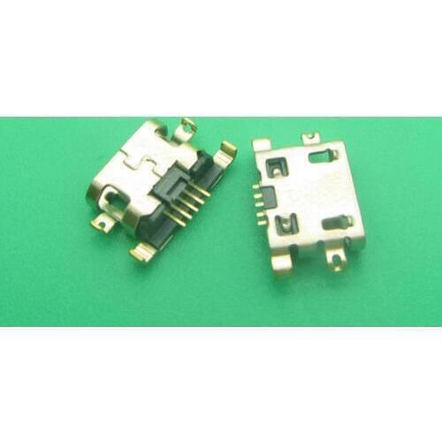 2pcs USB B type Female Connector for DOOGEE F5 HOMTOM HT5 Jack 5 pin Charging port Socket mini 5-pin replacement repair parts