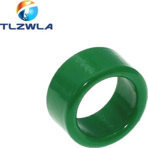 500PCS Green Magnetic Ring Ferrite Magnetic Ring 16*12*8 Anti-interference Core Filter Inductance Transformer Magnetic Ring