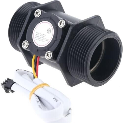 DN40 DN50 Water Flow Sensor Hall Flowmeter Meter Counter Instrument Measurement