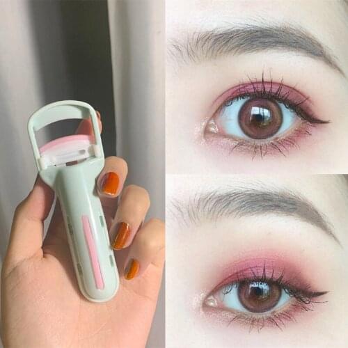 Long-lasting Not Clip Eyelids Eyelash Curler eyelash tweezers Beauty And Hair Makeup Tool Malian Push Eyelash Curler Curling
