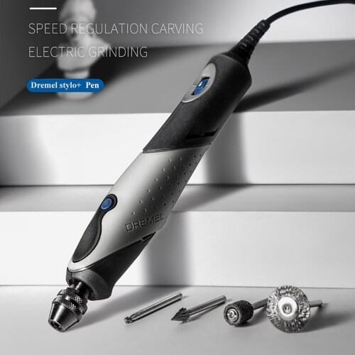 Dremel 2050 Stylo+ Bosch Electric Tool 5-Speed Adjustable Engraving Pen DIY For Jewelry Stone Metal Glassl Mini Electric Drill