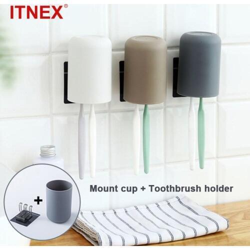 ITNEX Wall Mounted Toothbrush Holders