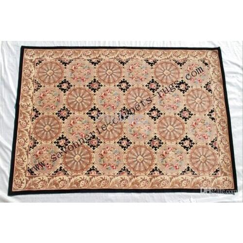 Savonnerie carpets rugs 90 lines hand-knotted Palace ecbdsav 009