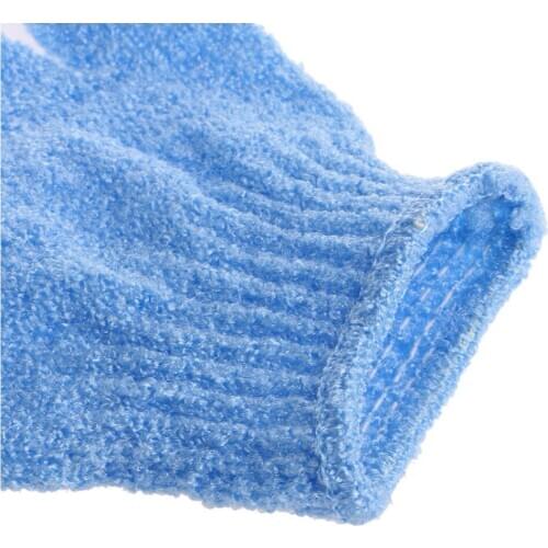 1Pc Bath Glove Exfoliating Wash Skin Spa Massage Shower Scrub Scrubber