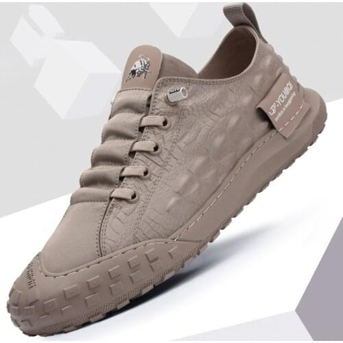 Men Casual Shoes Sneakers Fashion Leather Driving Shoes Moccasins Summer Mens Shoes Outdoor Walking Footwear