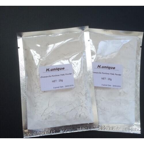 Chamomile+Purslane Soft Powder Fical Care Moisturizing Beauty Salon SPA Products 500g 1000g