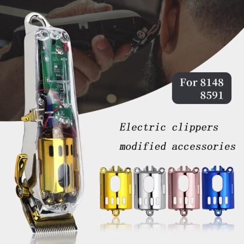 Set DIY Modified Shell For Wahl Electric Hair Clipper Accessories Barber Hair Trimmer Case Motor Cover Switch 4color wireless