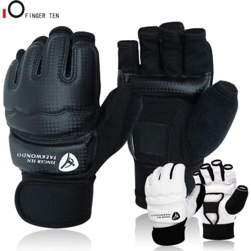 Taekwondo Gloves for Sparring Punch Bag Martial Arts Boxing Training Fingerless Karate Men Women Kids Dropshipping