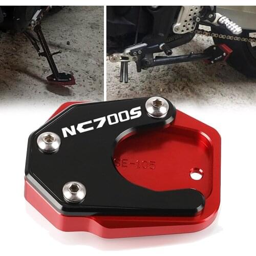 Motorcycle Kickstand Foot Side Stand Extension Pad Support Plates For Honda NC700S/X NC700 S NC700X 2012 2013 2014 2015