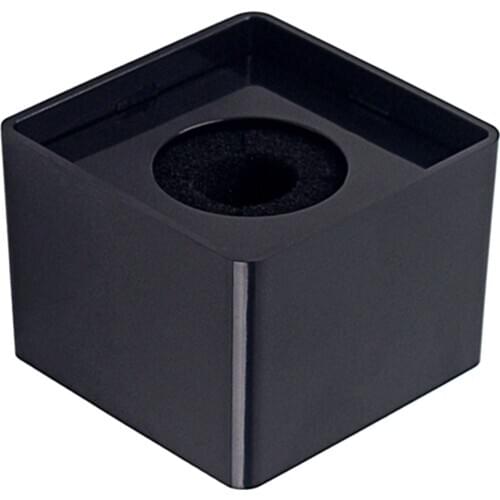 Portable Square Cube Shaped Interview Mic, Microphone Flag Station