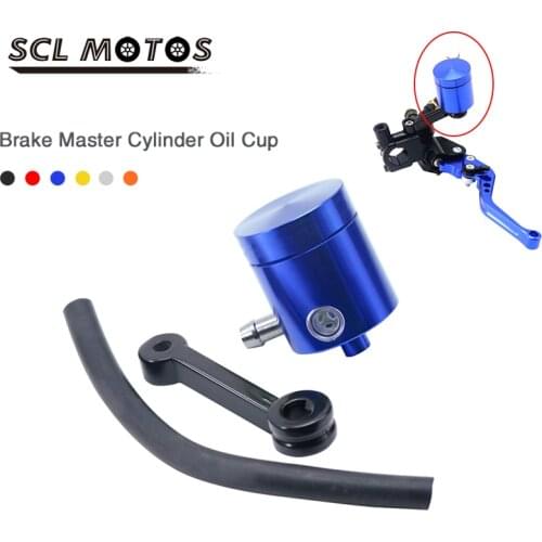 SCL MOTOS 1PC Motorcycle Front Brake Fluid Reservoir Clutch Cylinder Tank Oil Fluid Cup For YAMAHA CF X8 VFR DOMINAR 400 FJR