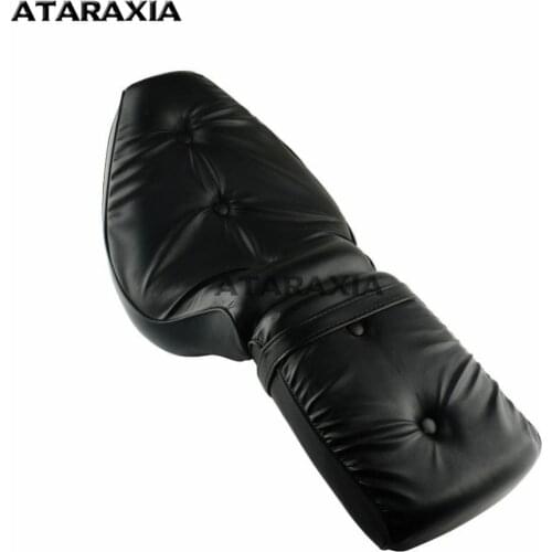 Driver Seat + Passenger Seat Two up Cushion Saddle Seat 2-up For Honda Steed 400 600 Shadow VLX400 88-91 VT600 VLX600 88-98