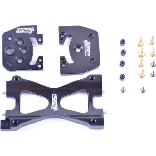 CNC precision machining aluminum alloy motor fixing bracket for TRAXXAS X-MAXX fits 1717 8S motor and Original car motor