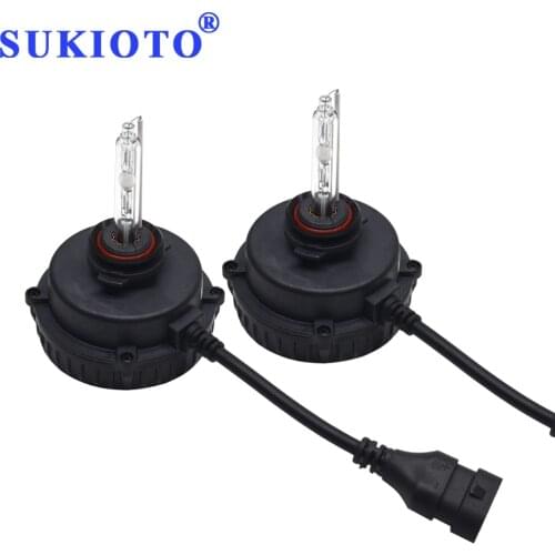 SUKIOTO ALL IN ONE LEVIN RAV4 Headlight 9012 hir2 xenon Bulbs 55W 35W hir2 Xenon KIT hid projector Lens 6000K 9012 bixenon kit