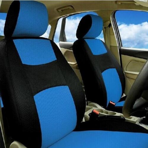 High Quality Car Seat Covers Universal Fit Polyester 3MM Composite Sponge Car Styling lada car cases seat cover accessories M17