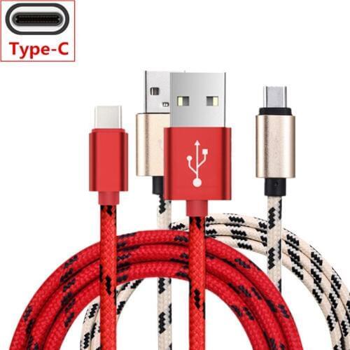 Type C Charger Cable for Sony Xperia XZ3 XA2 Ultra XA1 Plus L1 X Compact Data Charging Wire for HTC U12 Plus U11 Life U Play