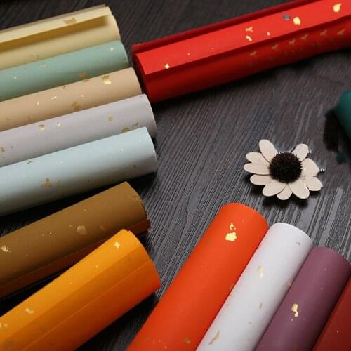 10 Sheet 69*138cm Retro Batik Chinese Calligraphy Paper with Spotted Pattern Brush Writing Paint Rice Paper Half-Ripe Xuan Paper