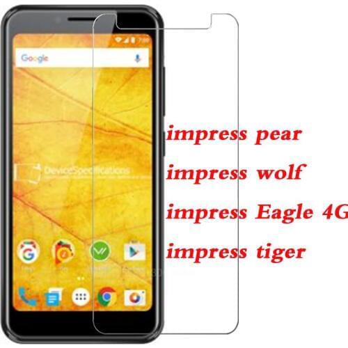 2.5D 9H Tempered Glass For Vertex impress pear wolf Eagle 4G tiger Screen Protector Glass Protective Film Glass