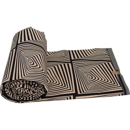 2Sizes Vintage African Fabric Polyester Wax Cloth Material For Handmade Crafts DIY Quilting Clothing Pillow Accessories