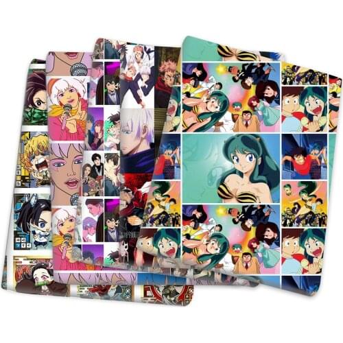 50*145cm Girl Printed Polyester Cotton Fabric for Tissue Sewing Quilting Fabrics Needlework Material DIY Handmade,c17020