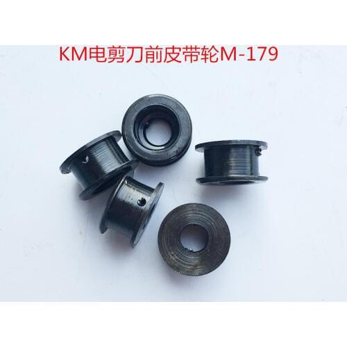 Abrasive belts leading electric scissors wheel drive small wheel , pulleys, sewing machine parts black