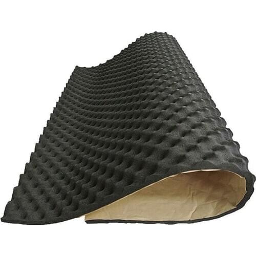 100X50Cm Car Sound Deadener Mat Sound Deadening Noise Insulation Acoustic Dampening Foam Subwoofer Mat Autos Accessories