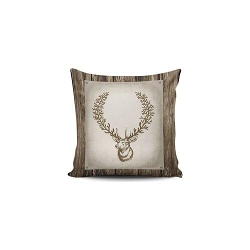 Belnido Home Premium Deer Animal Themed Pillow decorate Case KRB1060