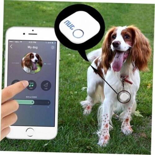 White Nut 2 Smart Mini Tag Bluetooth Tracker Child Pet Key Finder Alarm Keychain GPS Locator