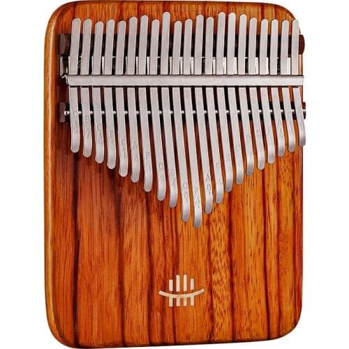 Hluru Kalimba 21 Keys Thumb Piano Full Solid Wood Gabon Rosewood Plate Board Professional Mbira Beech Musical Instrument