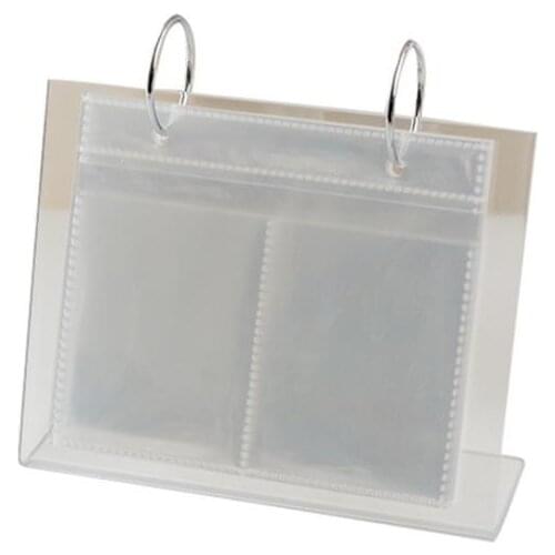 Acrylic Photo Album Transparent Desktop Page Turning Standing Sign Stand Decoration 3 inches 5 inches