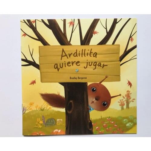 Parent Child Kids Toddler Baby Spanish Book Early Education Enlightenment Story Learning Reading Cute Picture Libros Book Age 1