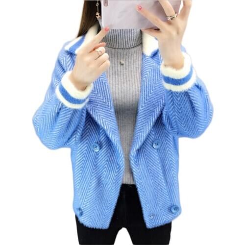 NEW Top Selling Product Elegant Women Jacket Youth Clothing Shaggy Coat Female Short Jacket Spring/Autumn Imitate Outerwear 1988