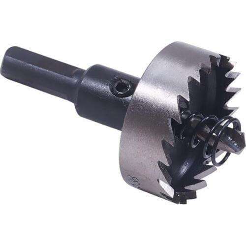 Hot 38-85mm HSS Hole Saw Drill Bits High Speed Steel Opener Cutter 70mm Length for Stainless Steel Iron Alloy Plate Metal Drill