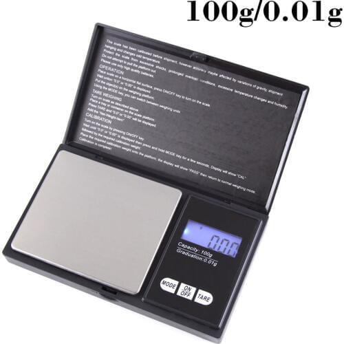 Small Jewelry Scale 0.01G High Precision Scale Jewelry Scale Herbal Gram Scale Gold Jewelry Pocket Scale