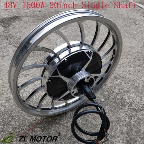 Electric bike hub motor 20inch Single shaft type 48V60V72v 1500W/ e-scooter brushless strong and easy install hub motor G-MS2