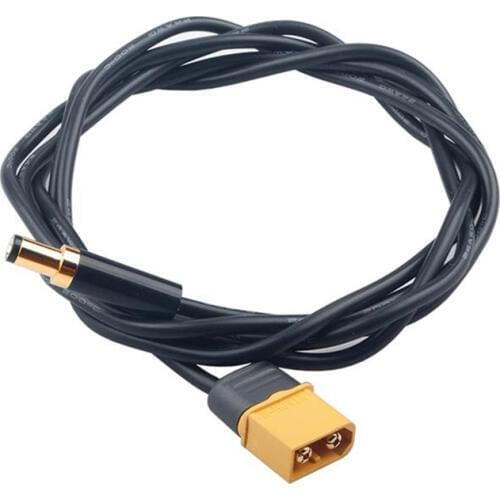 Original RJXHOBBY XT60 Male To Male DC 5.5mm X 2.5mm Plug 50cm/100cm/150cm/200cm Cable Wire For TS100 Electric Soldering Iron