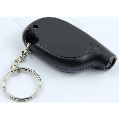 P82C Mini Applied Keychain LCD Digital Tire Tyre Air Pressure Gauge Car Motorcycle