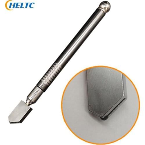 Professional High-grade Roller Glass Cutter Oil Feed Glass Cutter Diamond Antislip Metal Handle 5-12mm Cutting Hand Tools