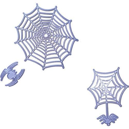 Spider and web Etching metal cutting die carbon steel die for DIY Scrapbooking/Card Making/Fun Decoration Supplies