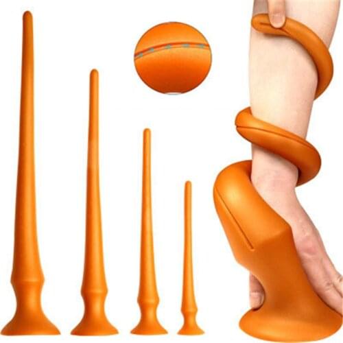 Super Long Dildo Huge Silicone Anal Plug Big Butt Plugs Adult Erotic Sex Toys For Women Men Anus Dilator Masturbator Sex Product