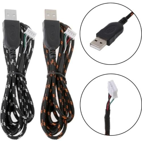 USB Mouse Cable Line Replacement Wire for steelseries KANA Special Mouse Lines Q81E