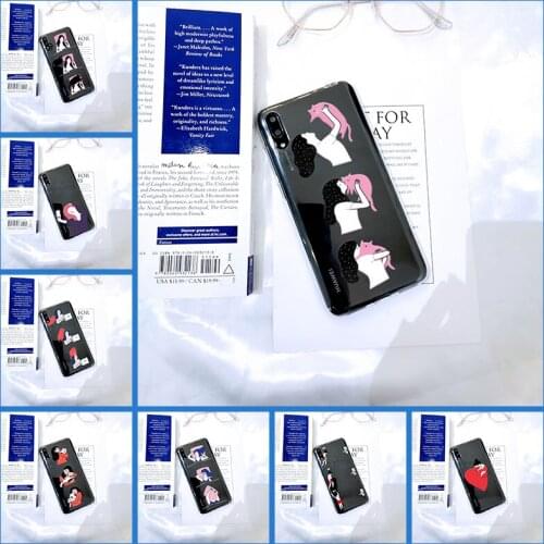 Back Cover For Huawei Y9 Y7 Y6 Prime Pro 2019 Funny Girl Cat Cartoon Cute Silicone Soft Phone Case For Huawei Y7 Y6 Y5 2019