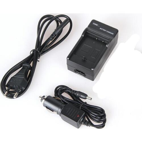 Dinto 1pc NP-BG1 NPBG1 NP BG1 Camera Battery Charger + EU Cable + Car Charger for DSC-H3 DSC-H7 DSC-H9 DSC-H10 DSC-H20 DSC-H50