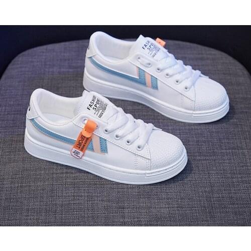 All-match white shoes female spring new student running board shoes female breathable casual shoes hc25