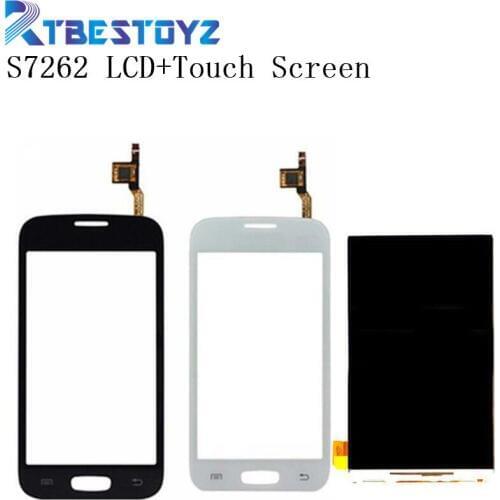 RTBESTOYZ Replacement part 4.0'' For Samsung Galaxy Star Pro S7260 S7262 LCD Display Screen And Touch Screen Digitizer Sensor